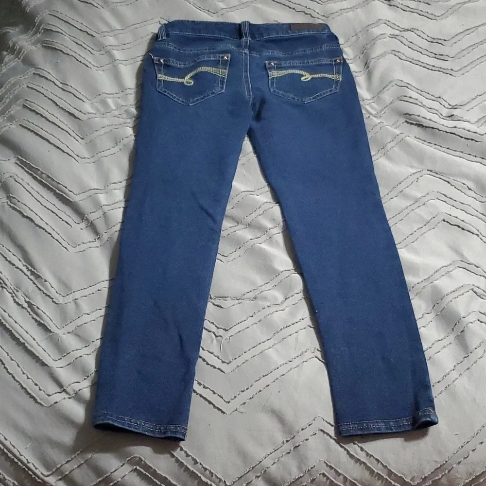 Justice Premium Jean's size 7R Simply Low Knit Jeggings